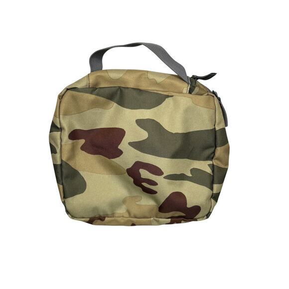 Lands' End Kids Green Camo Soft-Sided Insulated Lunch Bag / Travel Bag - Picture 2 of 7